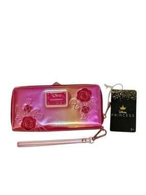 Loungefly Disney Sleeping Beauty Princess Iridescent Cosplay Wristlet Wallet New